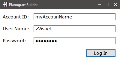 PlanogramBuilder login