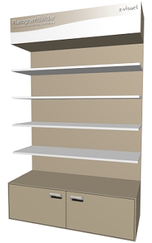 displaying images on bays